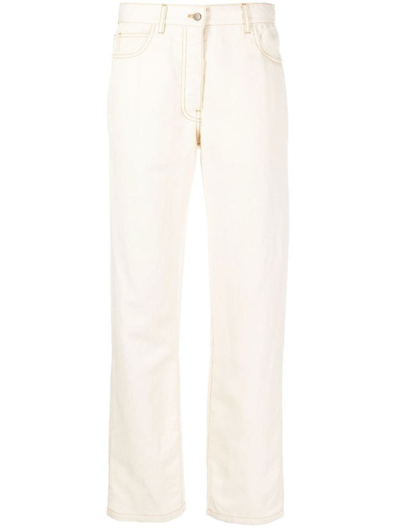 Giuliva Heritage Straight Leg Trousers With Five Pockets Clothing