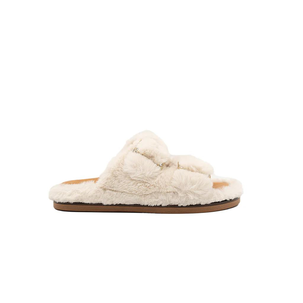 Alibi "Greta" Eco Fur Slippers