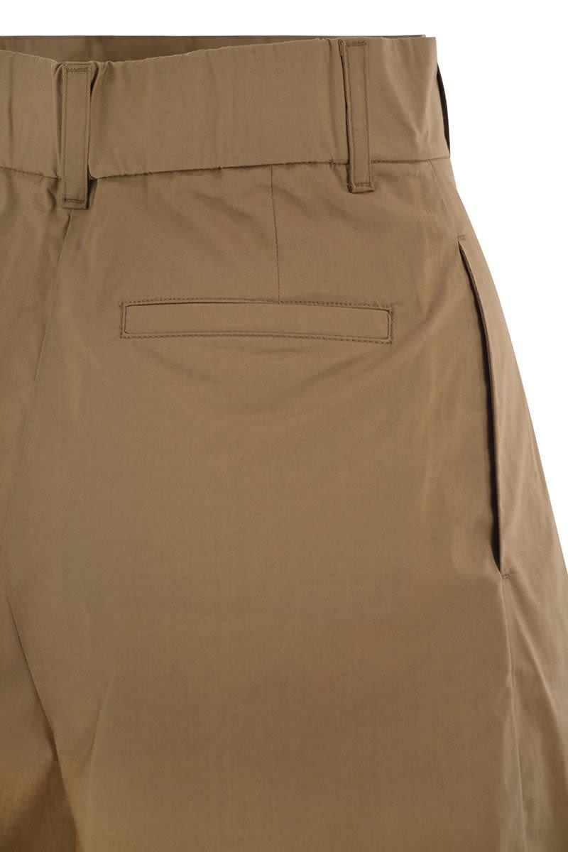Herno Stretch Cotton Bermuda Shorts