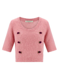 Alessandra Rich 'Carded Mohair' Sweater