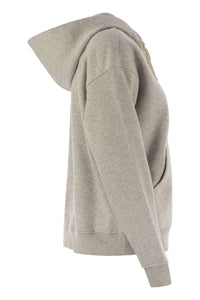 Weekend Max Mara Dog - Cotton Zipped Sweatshirt