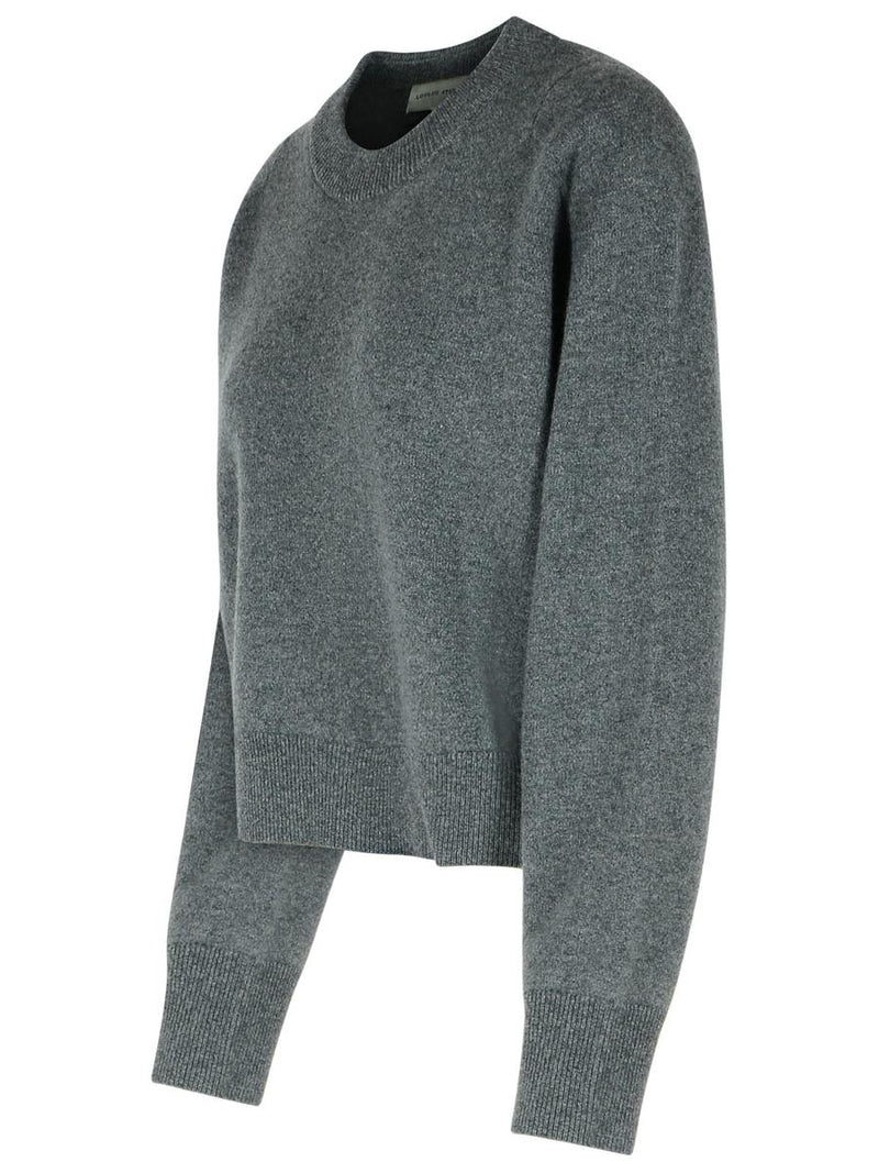 Loulou De Saison 'Boxy Miro' Grey Cashmere Sweater