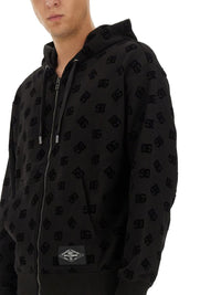 Dolce & Gabbana Sweatshirt With Allover Logo