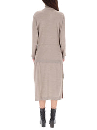 Lemaire "Trompe L'Oeil" Midi Dress