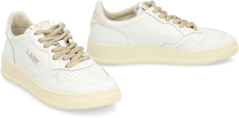 Autry Medalist Leather Low-Top Sneakers