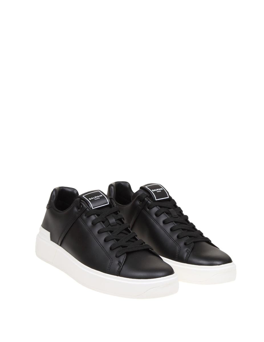 Balmain Calf Leather Sneakers