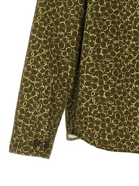 Maison Kitsuné Floral Print Overshirt