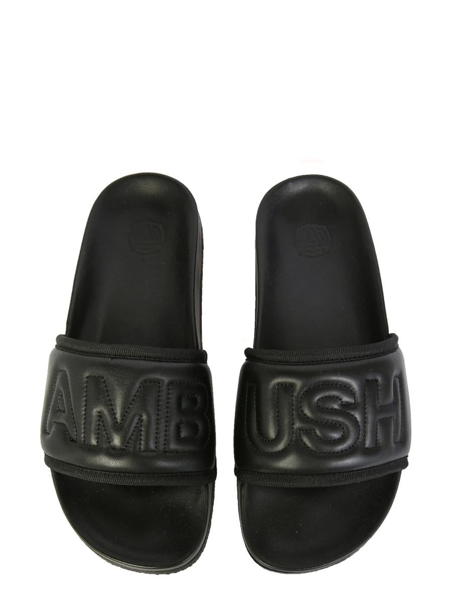 Ambush Leather Slide Sandals