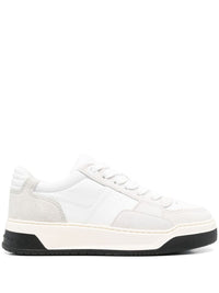 Hogan Chamallow Suede And Nappa Two-Tone Sneakers Shoes