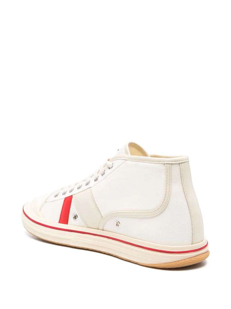 Bottega Veneta Eliot Mid-Top Canvas Sneakers Shoes
