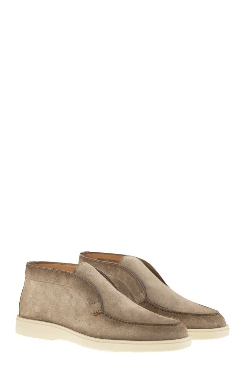 Santoni Suede Desert Boot