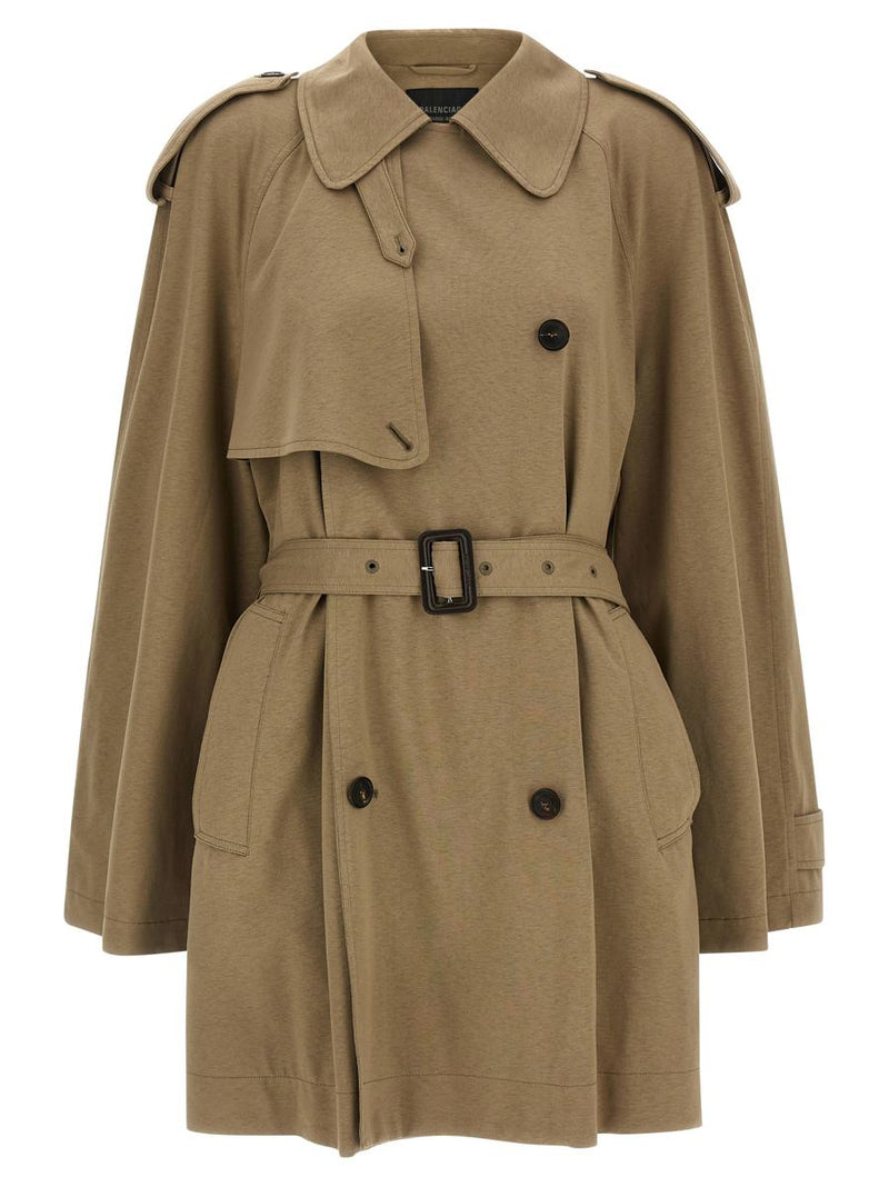 Balenciaga Cotton Trench Coat