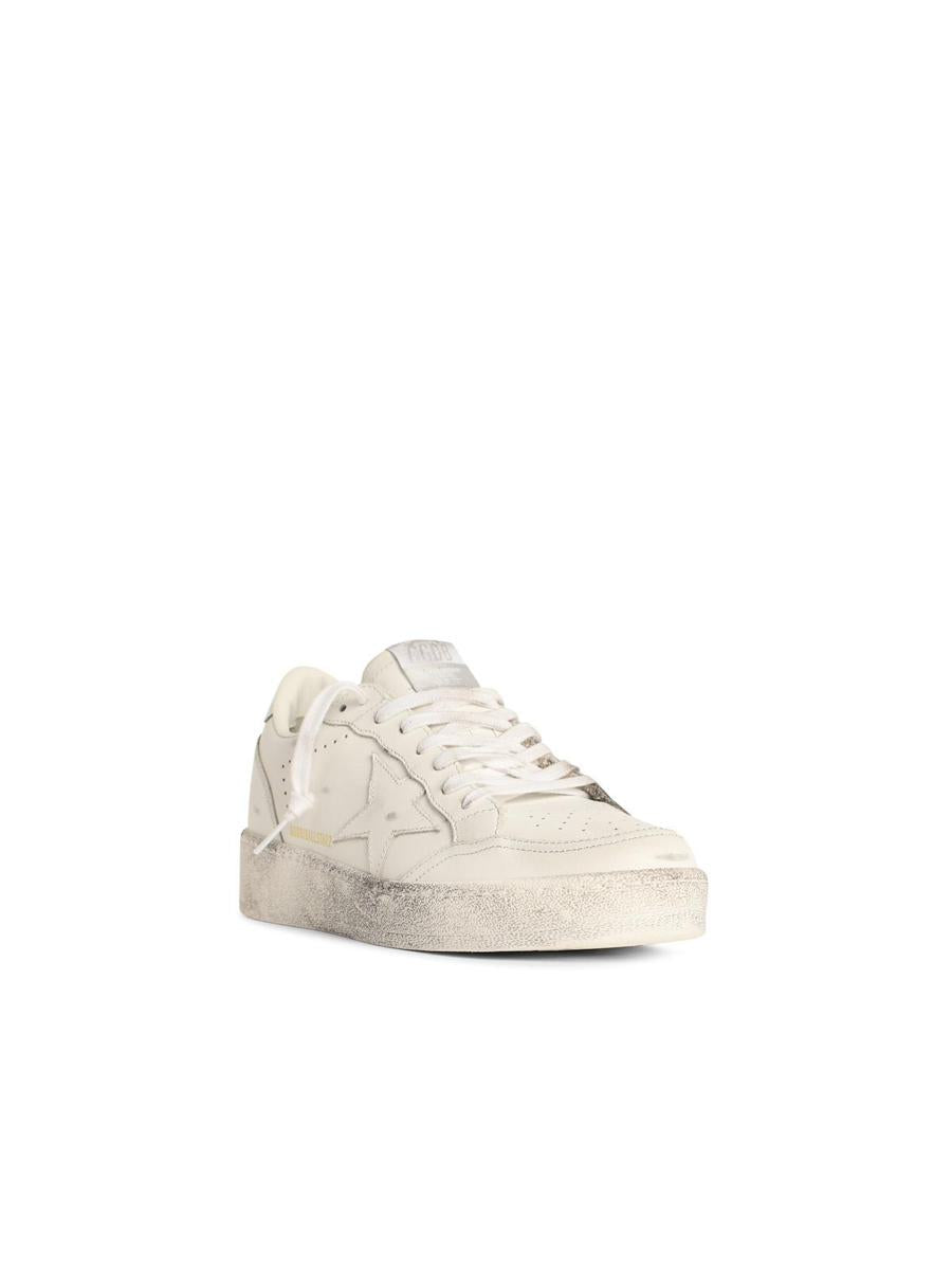 Golden Goose 'Ball-Star 2' White Leather Sneakers