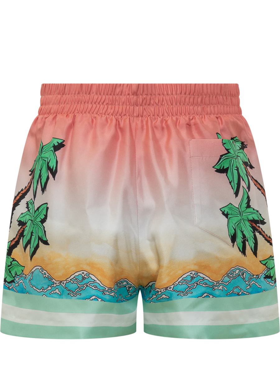 Casablanca Silk Short Pants