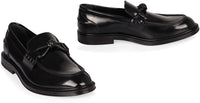 Bottega Veneta Brushed Leather Loafers