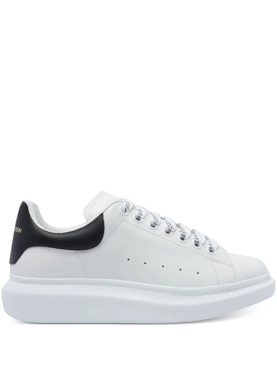 Alexander McQueen Oversized Sneakers In White/Black Shoes