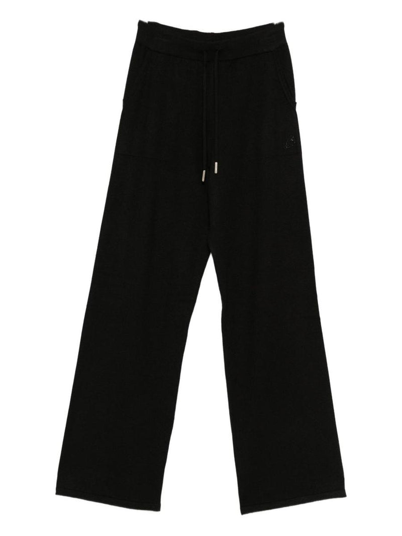 Blumarine Black Wide-Leg Trousers