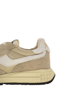 Autry Reelwind - Suede And Technical Textile Trainer