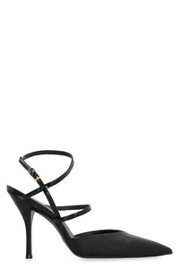 Stuart Weitzman Strapeze Leather Pumps