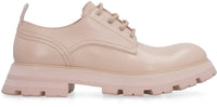 Alexander McQueen Wander Leather Lace-Up Shoes