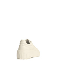 Hogan 'H-Stripes' White Leather Sneakers