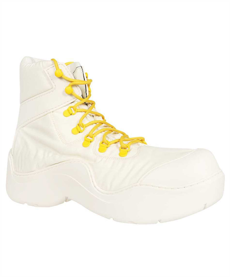 Bottega Veneta Puddle Bomber Lace-Up Boots
