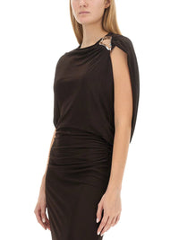 Lanvin Draped Dress