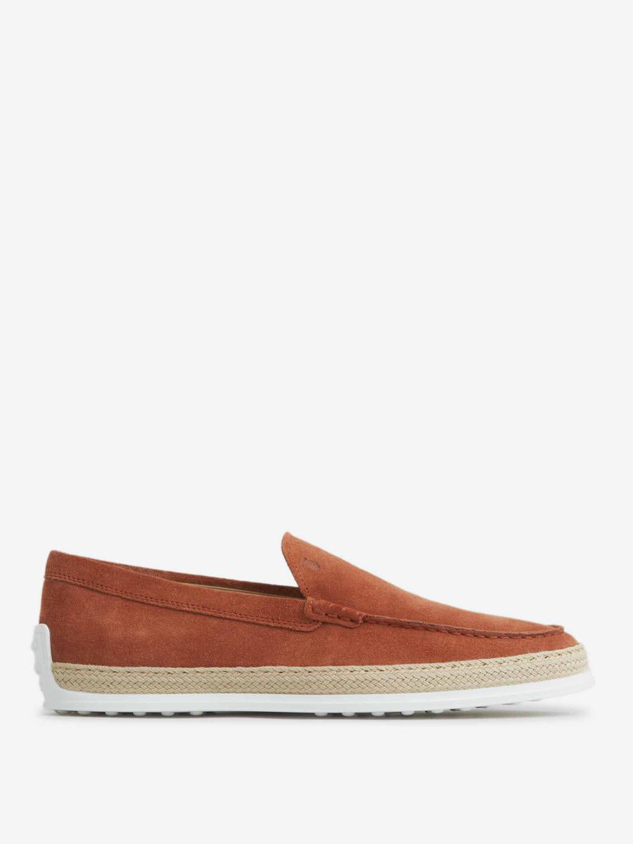 Tod'S Braided Suede Loafers