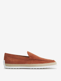 Tod'S Braided Suede Loafers