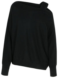 Colorush 'Margot' Black Cashmere Sweater