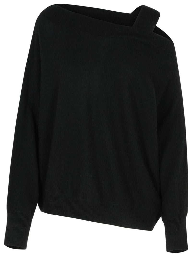 Colorush 'Margot' Black Cashmere Sweater
