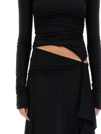 The Attico Draped Dress