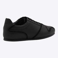 Moschino Black Leather Sneakers