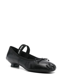 Miu Miu Logo-Intarsia Ballet Flats