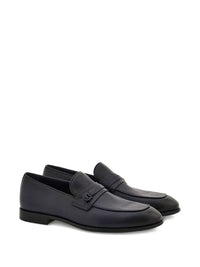 Salvatore Ferragamo Desio Shaded Leather Loafers Shoes