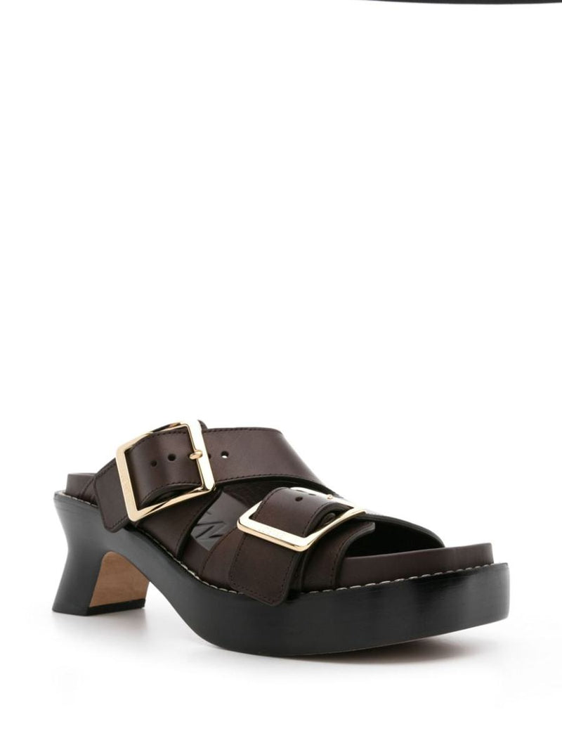Loewe Ease Leather Sandals