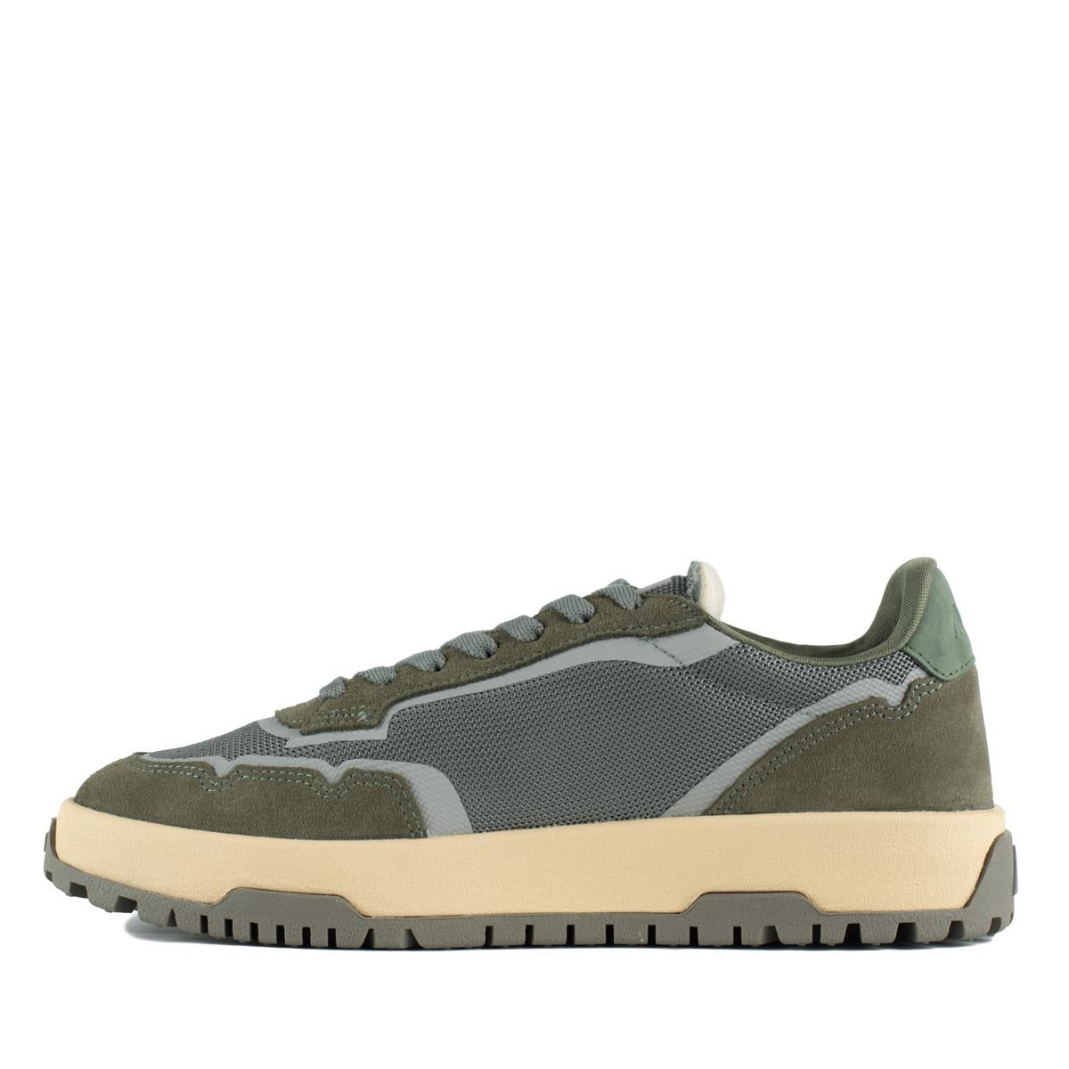 Autry Wildpace Low Mesh And Suede Sneakers Schio And Military
