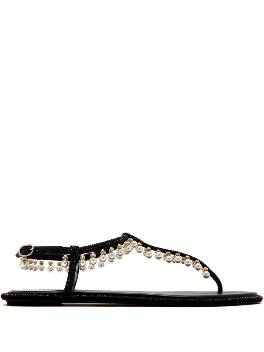 René Caovilla Diana Pearls Sandals