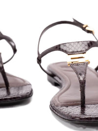 Fendi Ffold Ayers Flip-Flops Shoes