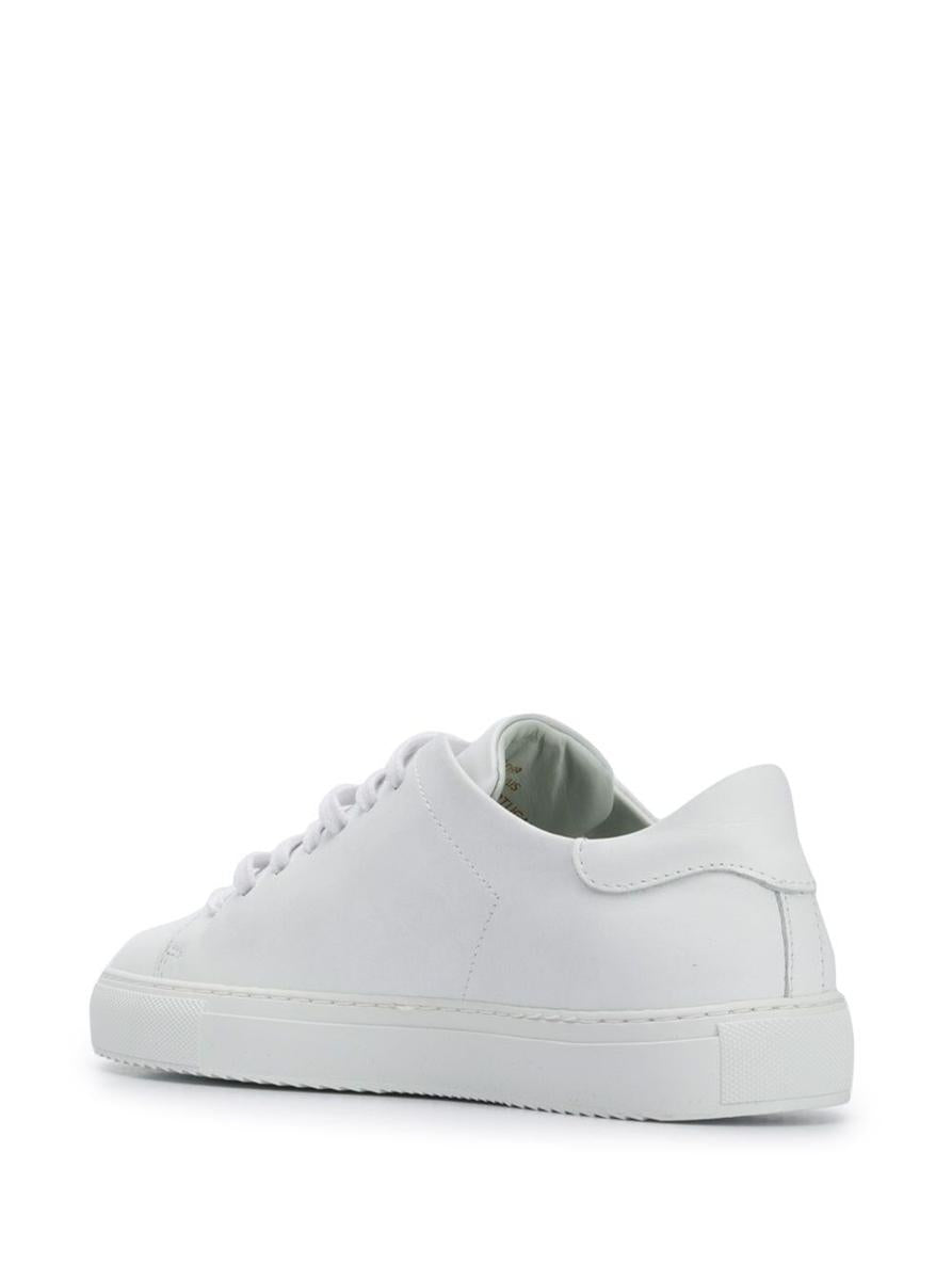 'Clean 90' White Sneakers With Printed Logo In Leather Woman Axel Arigato