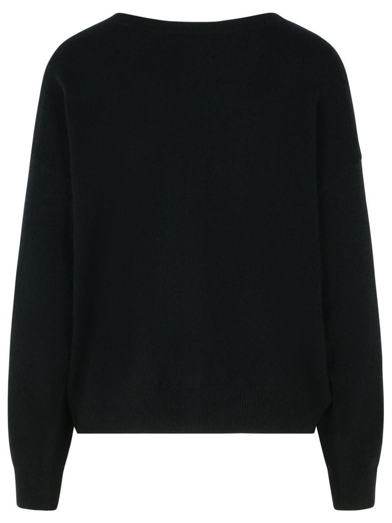 Colorush 'Barbara' Black Cashmere Sweater