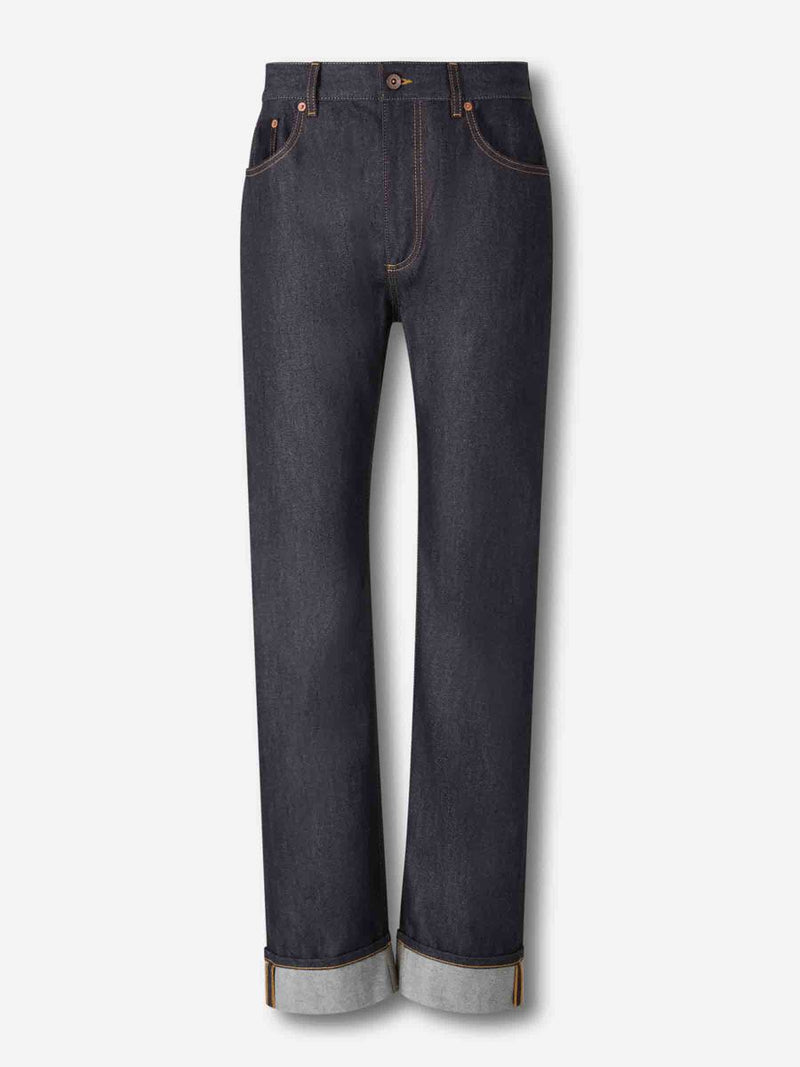 Bottega Veneta Straight Cotton Jeans