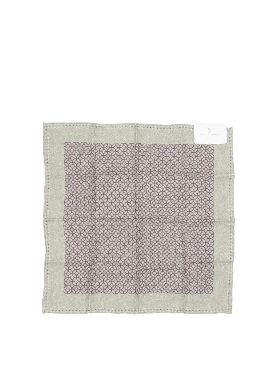 Brunello Cucinelli Silk Pocket Clutch