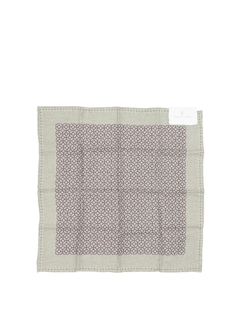 Brunello Cucinelli Silk Pocket Clutch