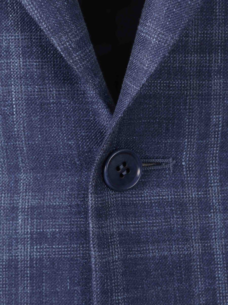 Canali Blazer Wool Plaid