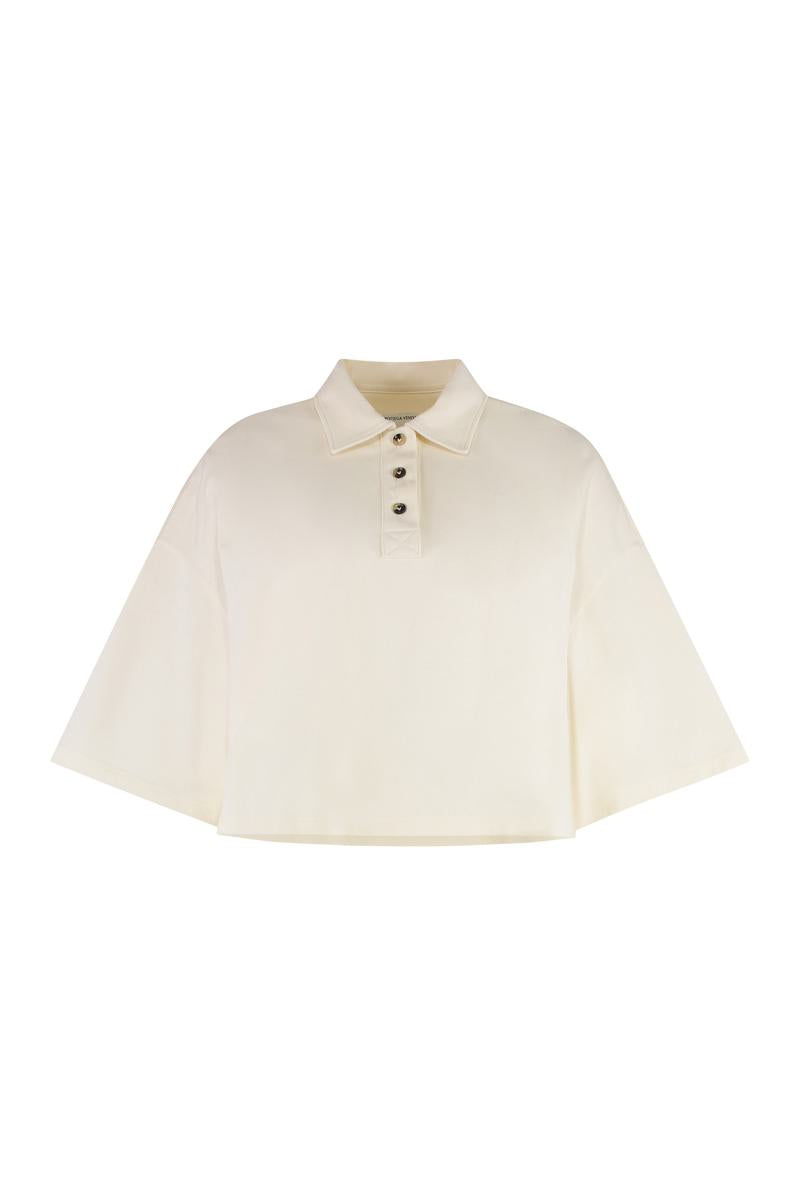 Bottega Veneta Cotton Piqué Polo Shirt