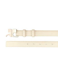 Courrèges Leather "Ac" Belt