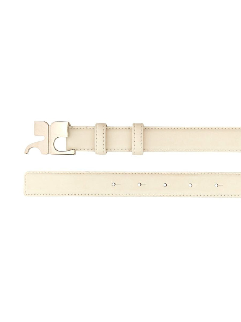 Courrèges Leather "Ac" Belt