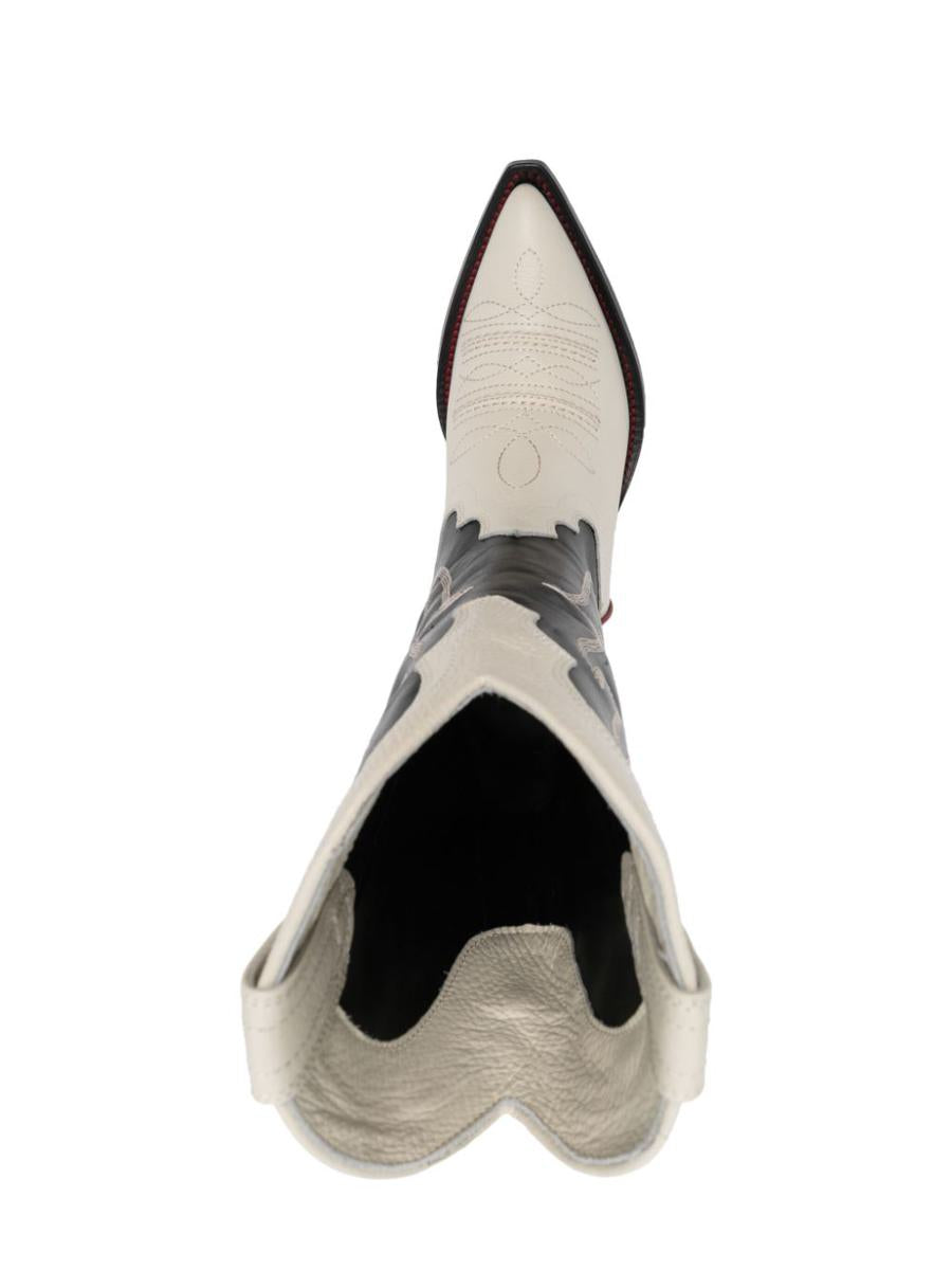 Sonora Embroidered Suede Western Boots