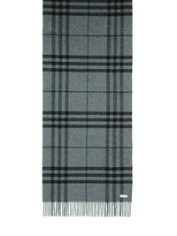 Burberry Grey Cashmere Scarf